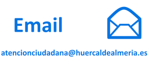 Email atencionciudadana@huercaldealmeria.es