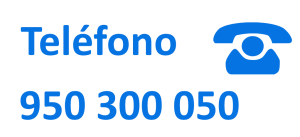 Por Teléfono 950 300 050